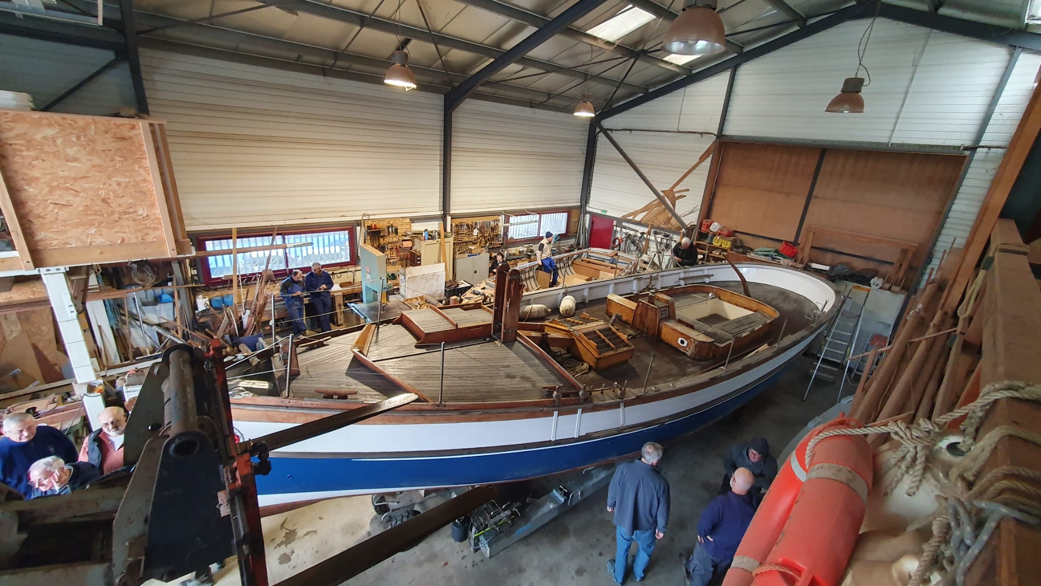 L’Argo 2 est rentré au sec