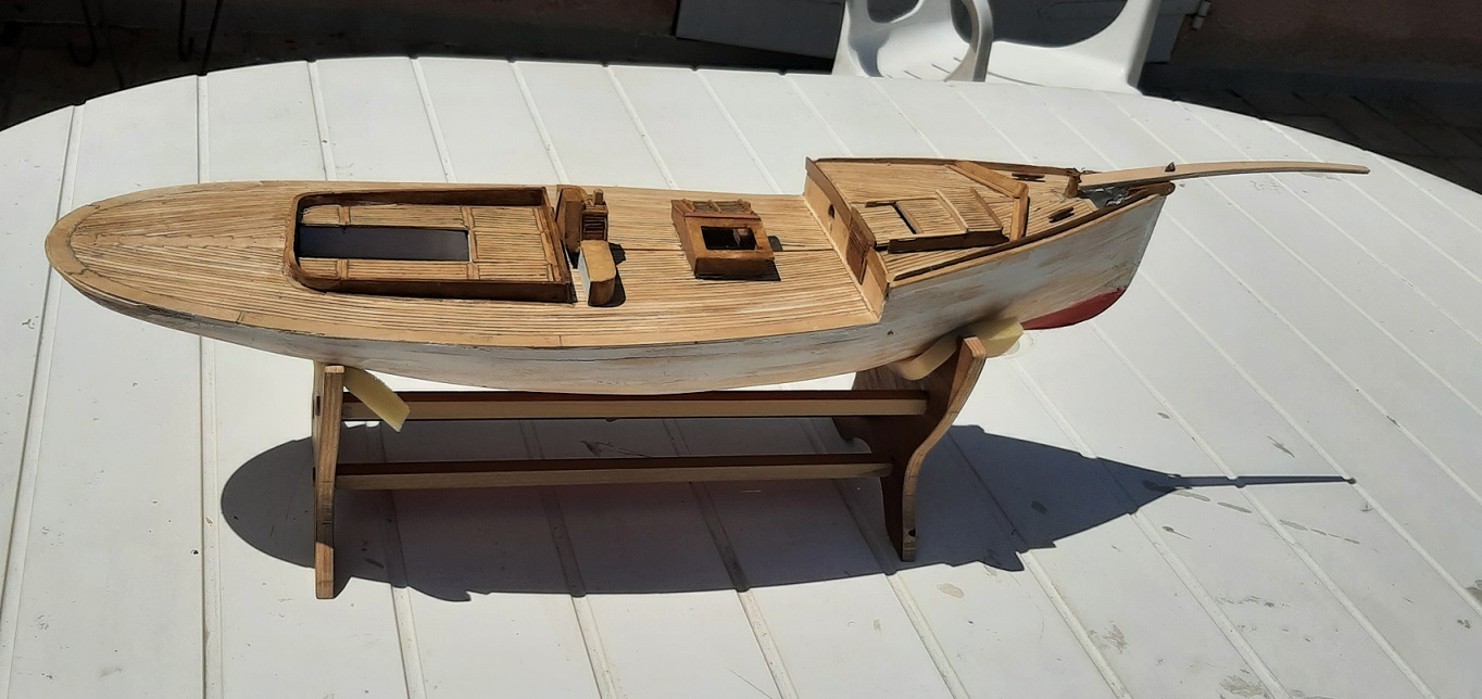 Le chantier des maquettes de l’Argo 2