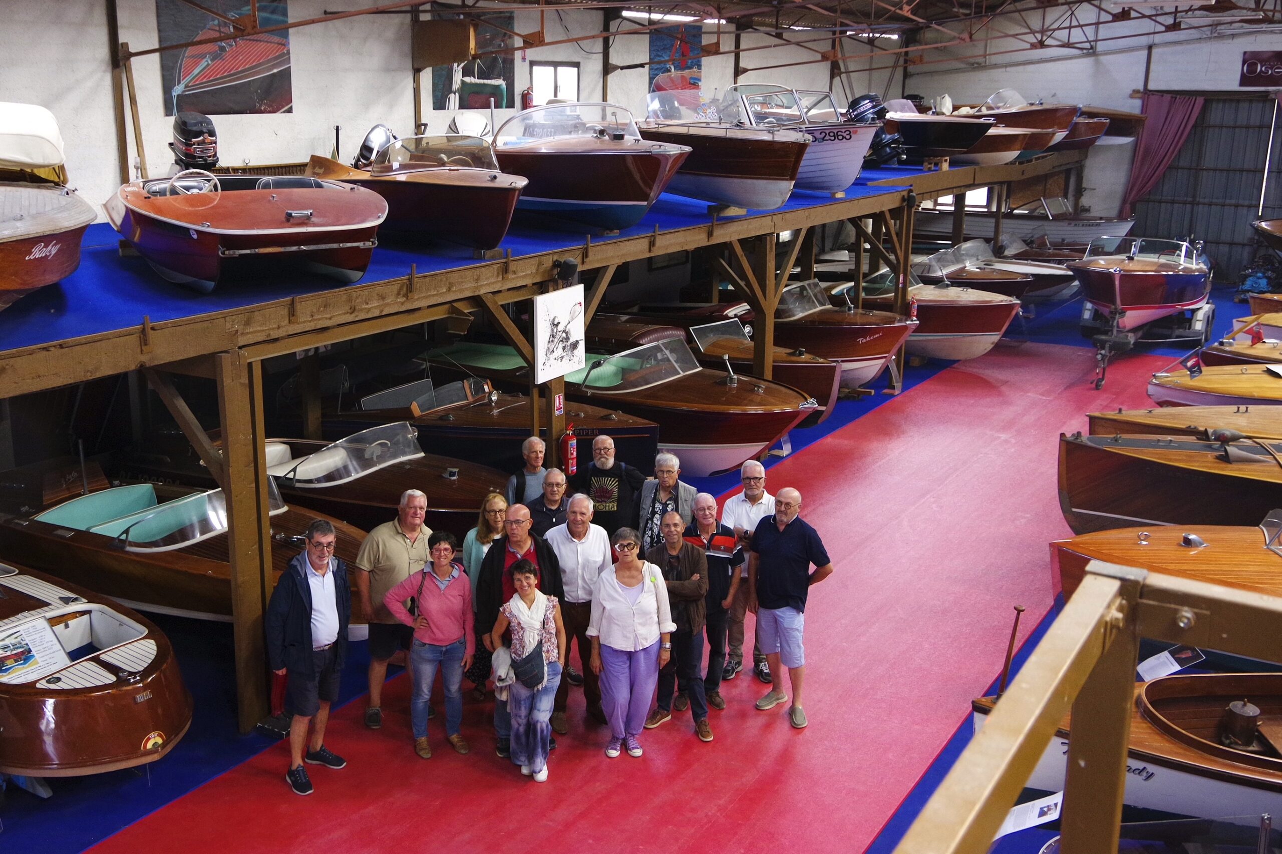 Visite au petit musée du canot